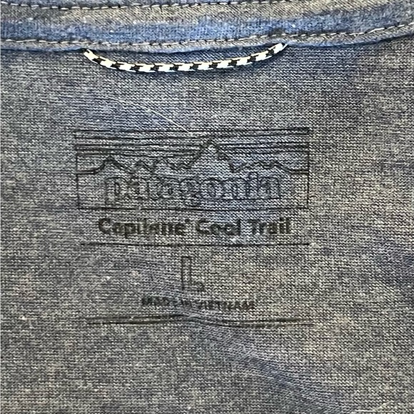 Patagonia Blue Relaxed Short Sleeve T-Shirt - Picture 3 of 3